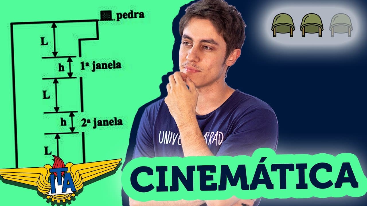 Thumbnail: FÍSICA nível ITA (Cinemática | Movimento Uniformemente Variado)