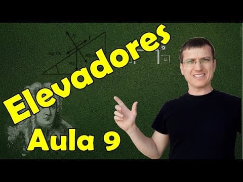 Thumbnail da aula: ELEVADORES - DINÂMICA - AULA 9 - Prof. Marcelo Boaro