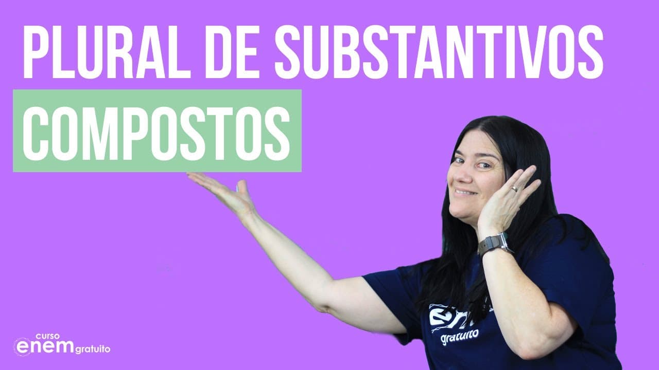 Thumbnail: PLURAL DE SUBSTANTIVOS COMPOSTOS | Resumo de Português para o Enem