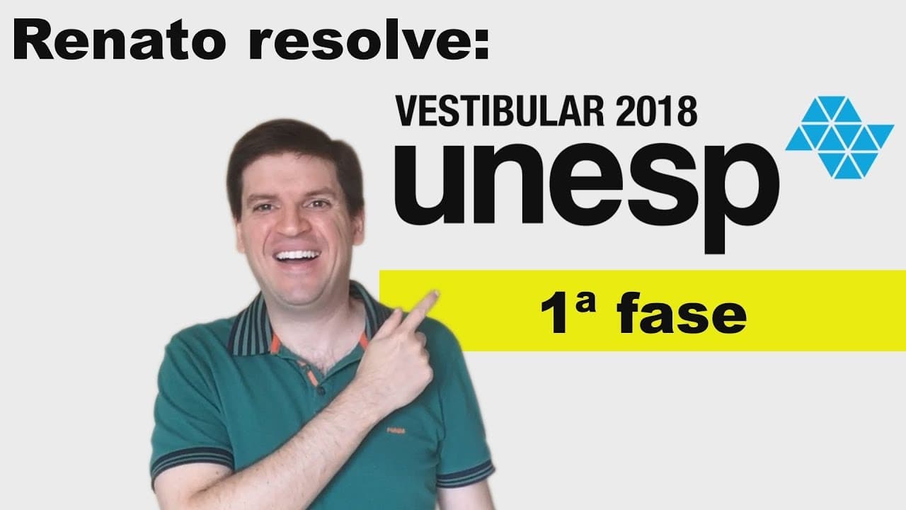 Thumbnail: Unesp 2018 - Questão 89 - 1a fase