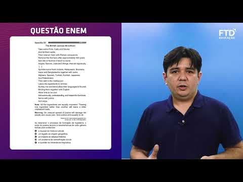 Thumbnail da aula: FTD Resolve – Enem 2021 | Língua Inglesa – Questão 02 (prova azul)