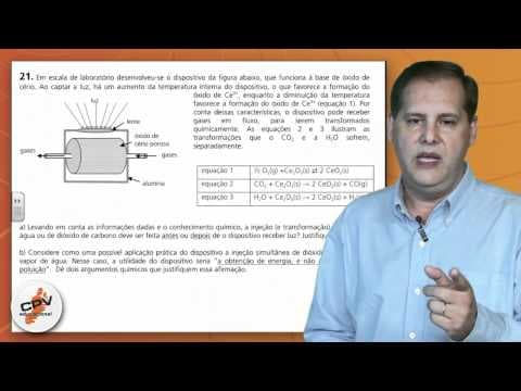 Thumbnail da aula: Química - Unicamp 2012 - 2ª fase