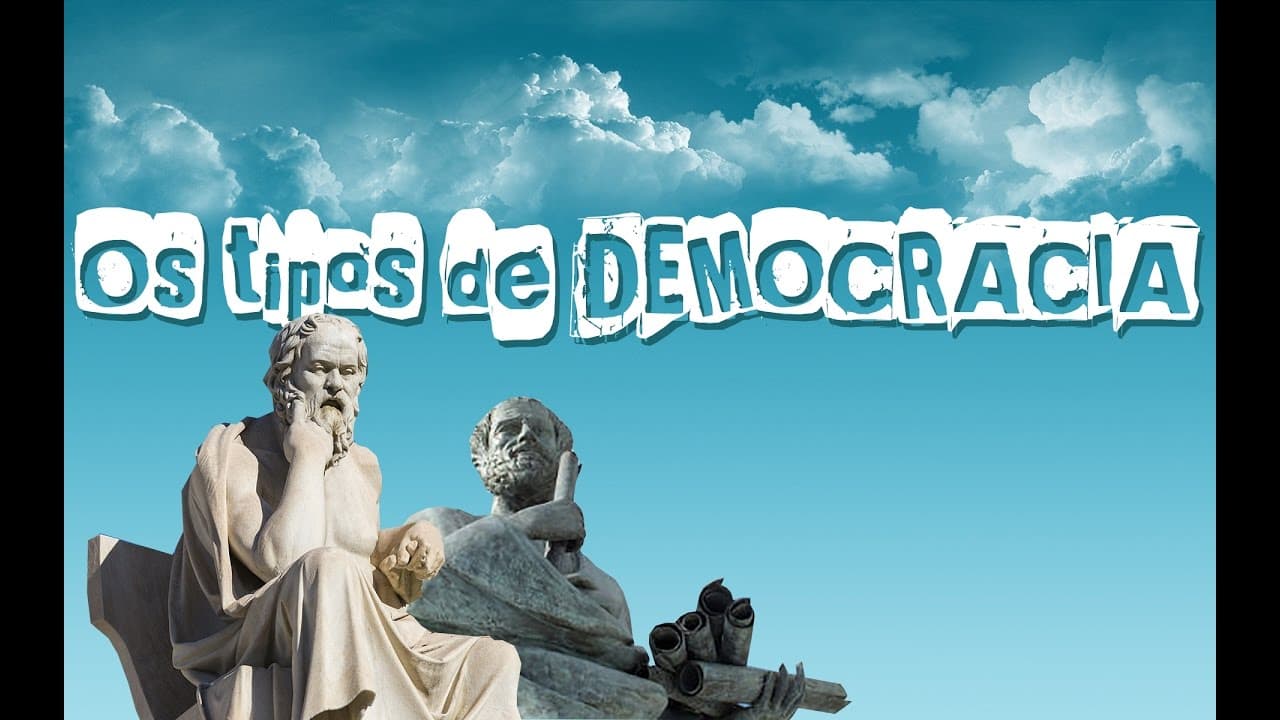 Thumbnail: Os tipos de Democracia.