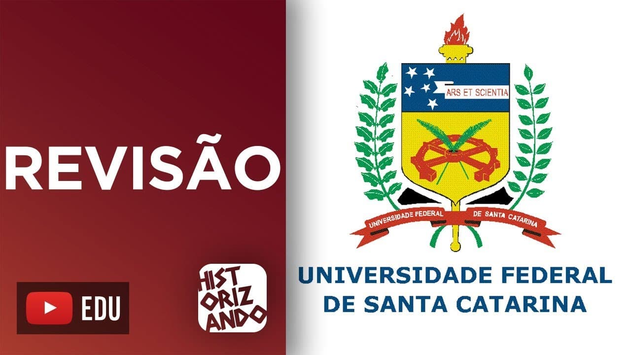 Thumbnail: ARRASANDO EM HISTÓRIA NO VESTIBULAR DA UFSC