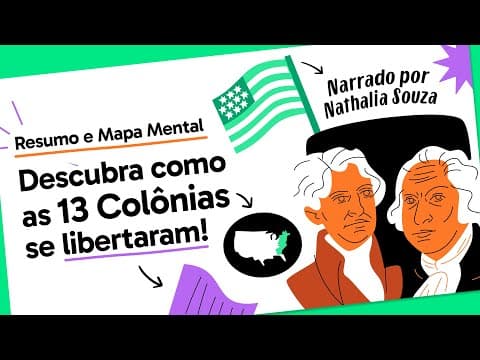 Thumbnail da aula: Independência dos Estados Unidos: Resumo Revolução Americana