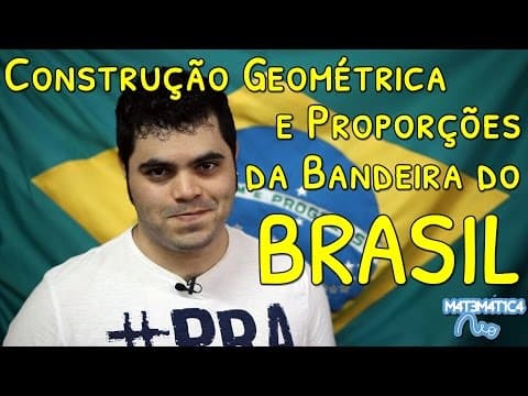 Thumbnail da aula: BANDEIRA DO BRASIL - Como Fazer a Construção Geométrica? | Matemática Rio