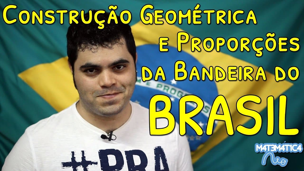 Thumbnail: BANDEIRA DO BRASIL - Como Fazer a Construção Geométrica? | Matemática Rio