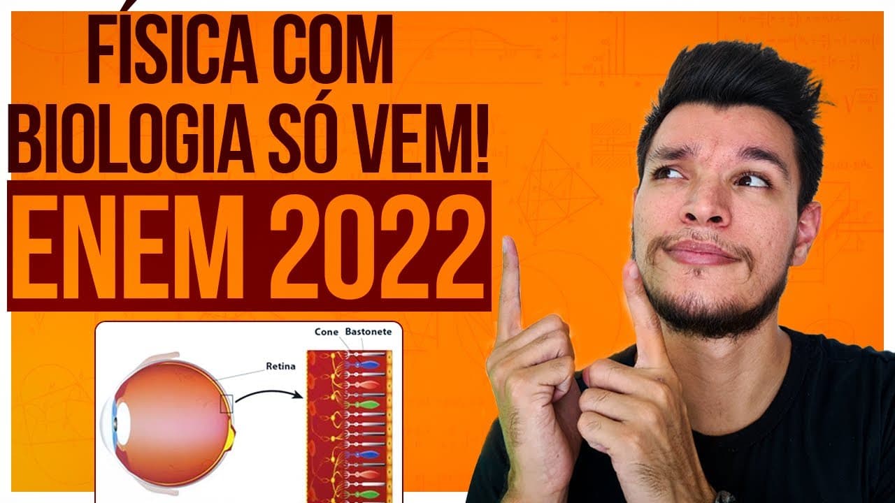 Thumbnail: (Enem 2022) No processo de captação da luz pelo olho para a formação de imagens estão envolvidas