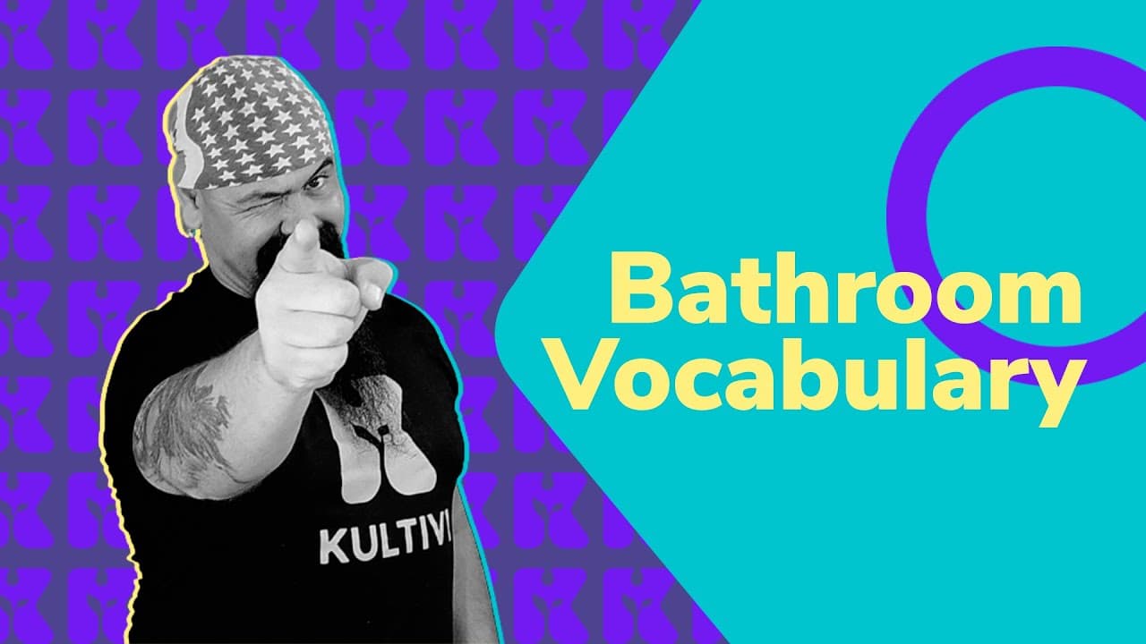 Thumbnail: Bathroom Vocabulary | Inglês 2.0 | Aula #109