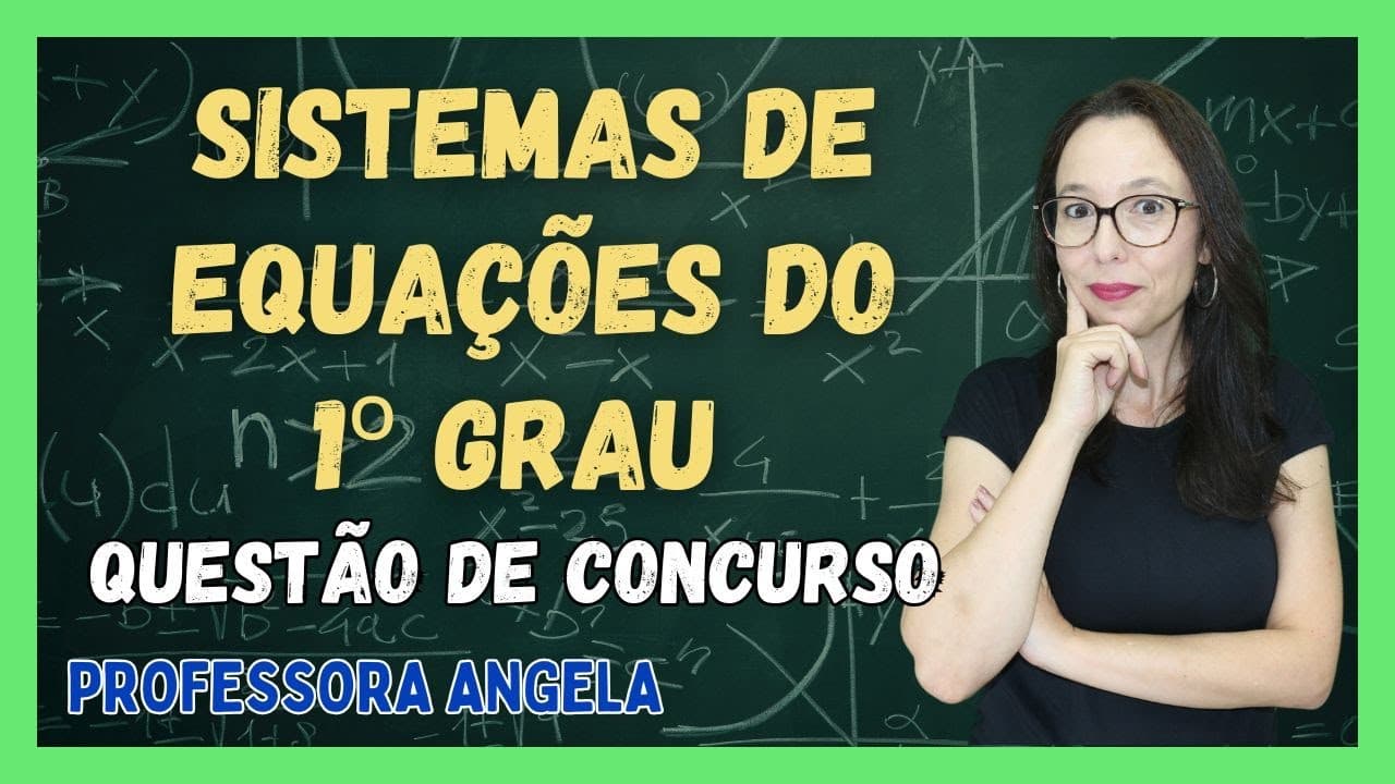 Thumbnail: QUESTÃO DE CONCURSO DA VUNESP