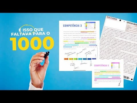 Thumbnail da aula: 🚀 Saia dos 920 no ENEM e tire 1000 na redação! Análise completa!