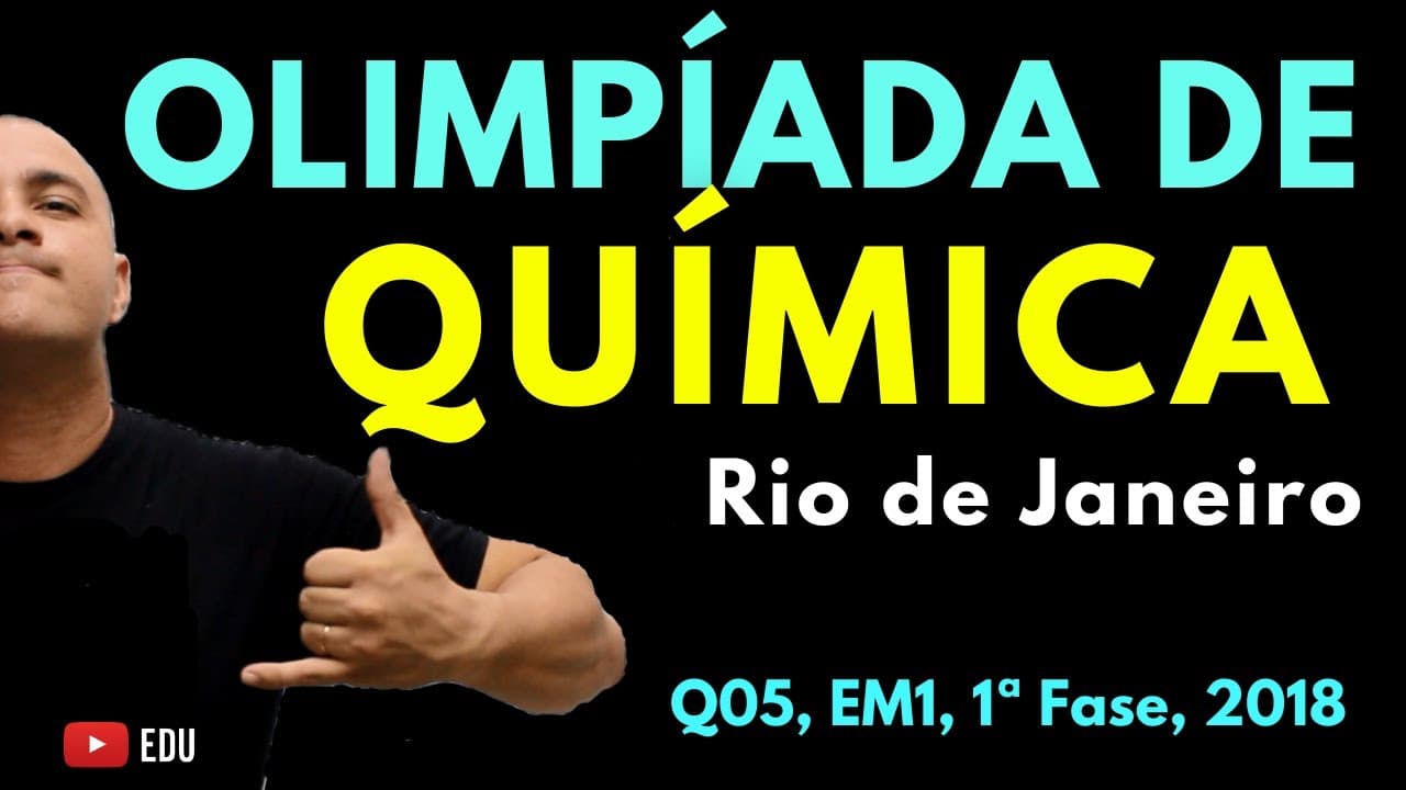 Thumbnail: [OQRJ] ISÓTOPOS E ISÓTONOS | Questão 05, 2018, EM1 SEEDUC, 1ª Fase