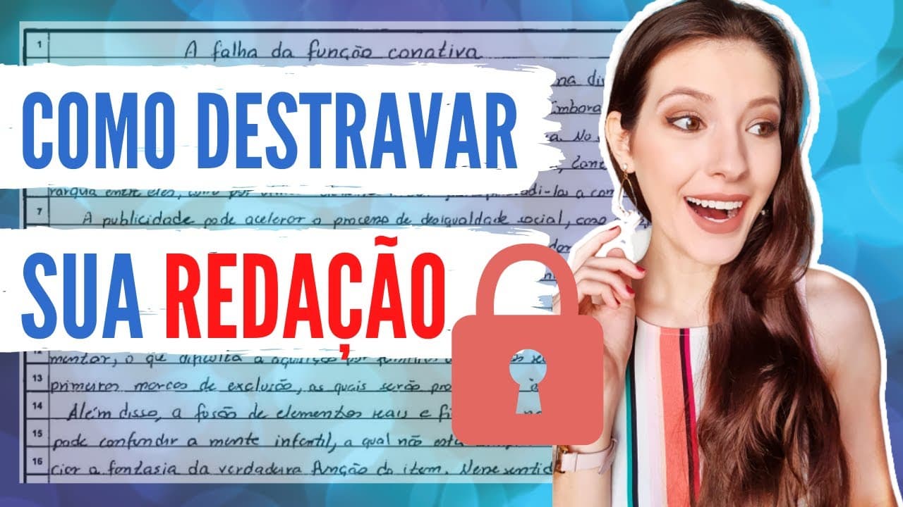 Thumbnail: As MELHORES dicas para a sua redação do ENEM! Como fazer uma redação nota 1000