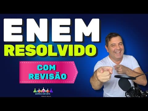 Thumbnail da aula: 💡 ENEM - Uma das técnicas de reciclagem química do polímero PET