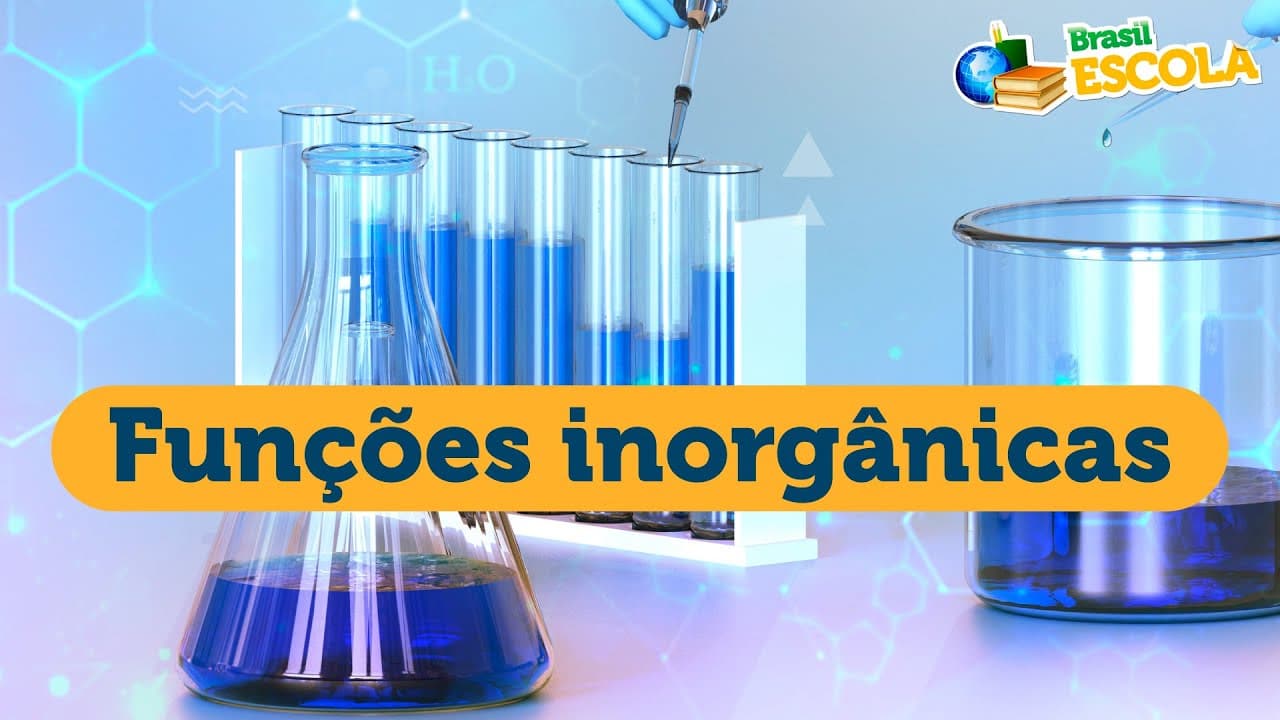Thumbnail: Funções inorgânicas - Brasil Escola