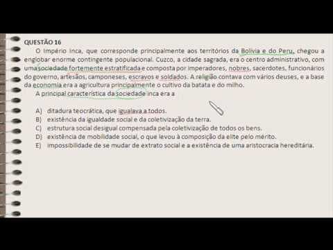 Thumbnail da aula: QMágico - Enem 2010 Questão 16