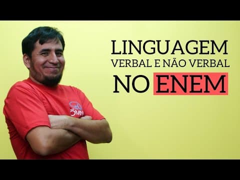 Thumbnail da aula: Espanhol no Enem: Linguagem Verbal e Não Verbal - Brasil Escola