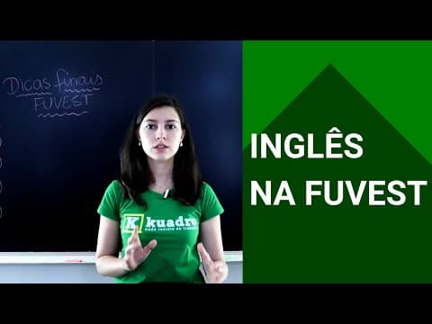 Thumbnail da aula: Inglês na Fuvest