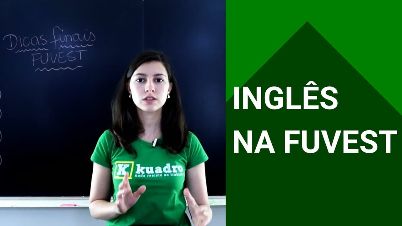 Thumbnail: Inglês na Fuvest