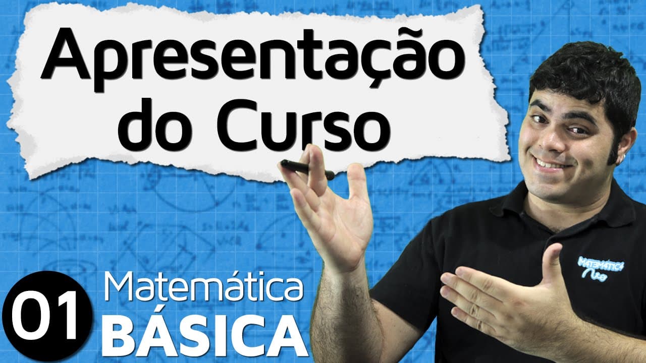 Thumbnail: Apresentação do Curso de Matemática Básica | MAB #1