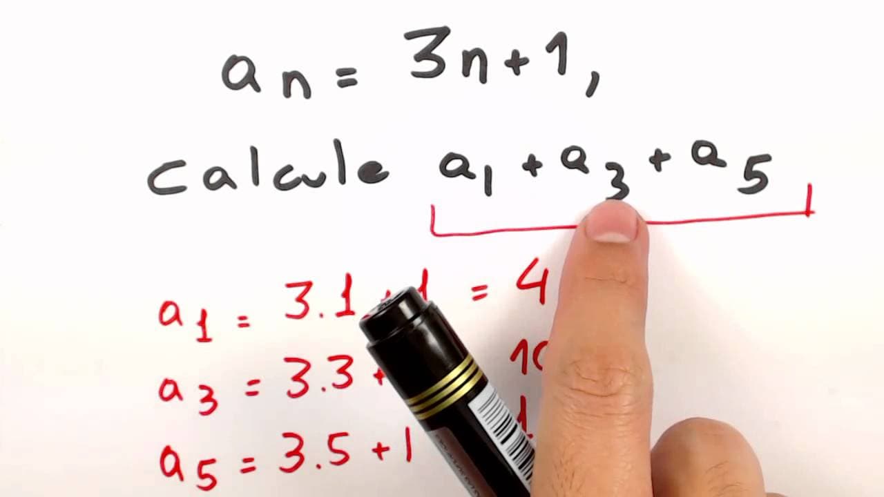 Thumbnail: Progressão Aritmética: Exercício 2 | ENEM e Vestibulares | Me Salva!