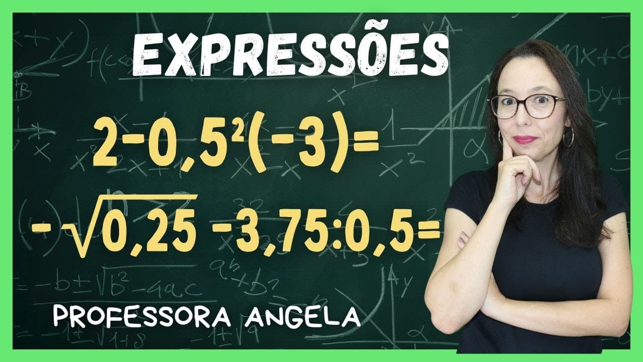 Thumbnail: EXPRESSÕES COM NÚMEROS RACIONAIS