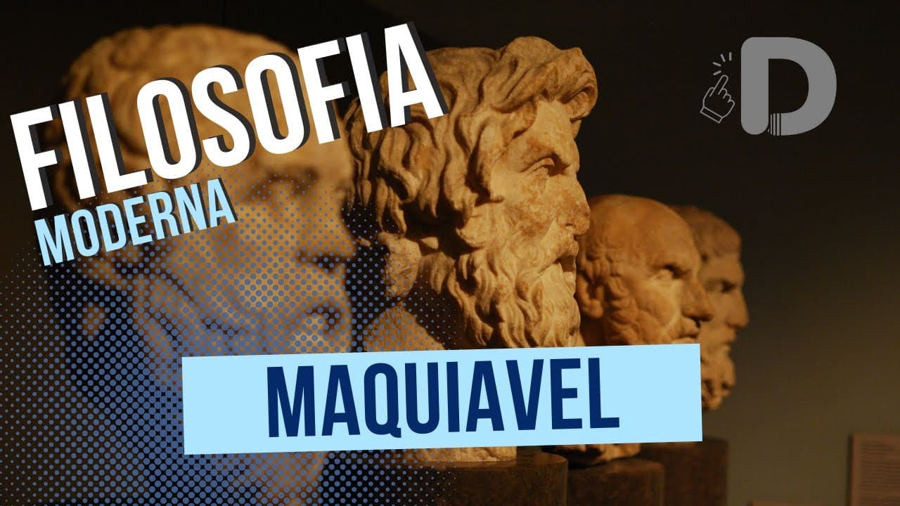 Thumbnail: Maquiavel - Filosofia Moderna - Preparatório Enem