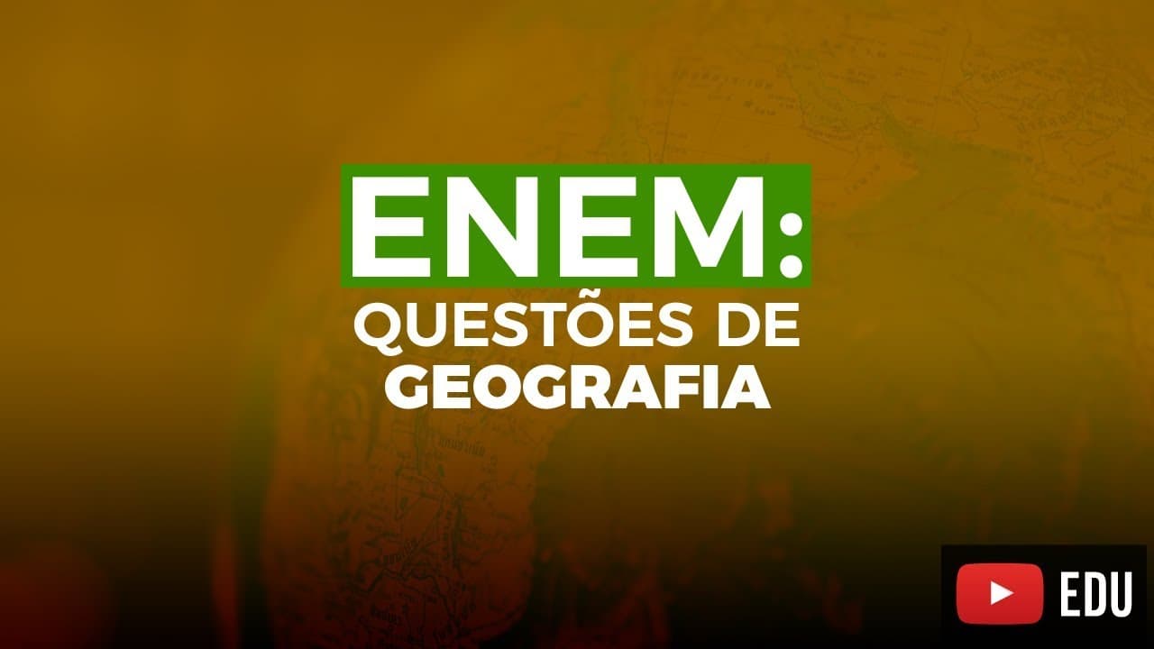 Thumbnail: Esquenta Enem - Geografia