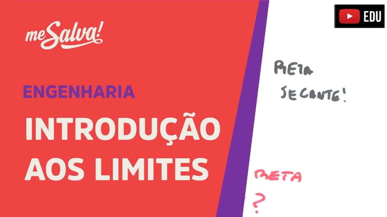 Thumbnail: Me Salva! LIM01 - Introdução aos limites - Abordagem intuitiva