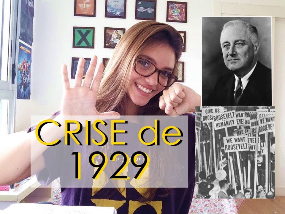 Thumbnail: 50 minutos em 5: CRISE DE 1929 (Débora Aladim)