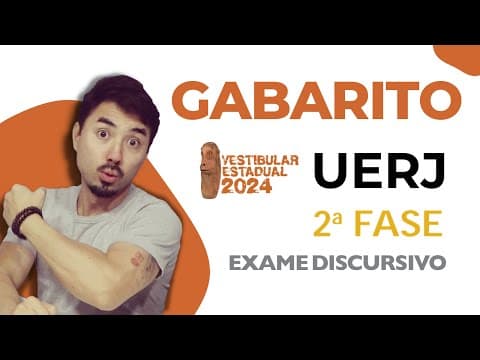 Thumbnail da aula: GABARITO UERJ - Discursiva | 2024 | Química