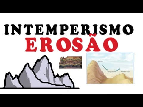 Thumbnail da aula: INTEMPERISMO E AS EROSÕES