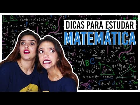 Thumbnail da aula: DICAS PARA QUEM TEM DIFICULDADE EM EXATAS/MATEMÁTICA (com a minha irmã!) - Débora Aladim