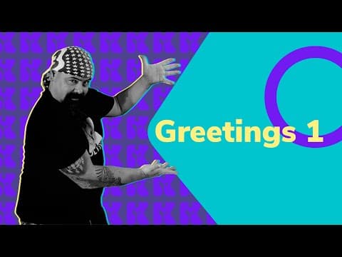 Thumbnail da aula: Inglês 2.0  | Kultivi | Greetings 1 | Prof. Rui Ventura | Aula #07