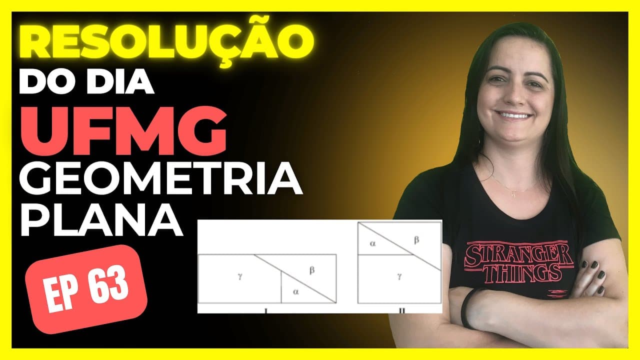 Thumbnail: (UFMG) Questão com Quebra-cabeça? E agora? | Resolução do dia Ep 63