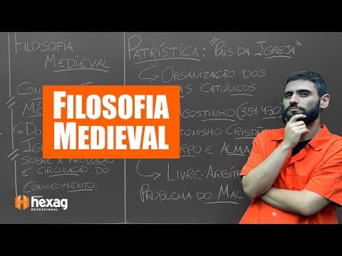 Thumbnail da aula: FILOSOFIA MEDIEVAL | DIRETO AO PONTO 🎯