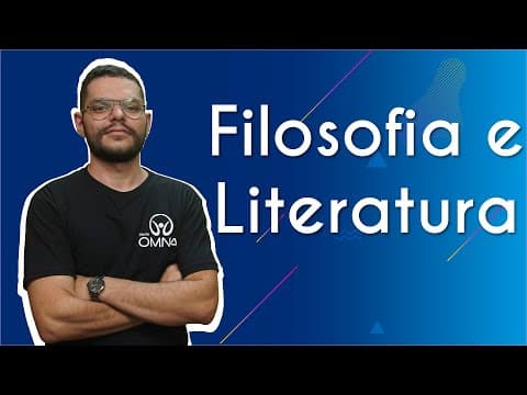 Thumbnail da aula: Filosofia e Literatura - Brasil Escola