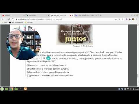 Thumbnail da aula: [Uerj 2021]Resolução de Questões de História, prova de qualificação