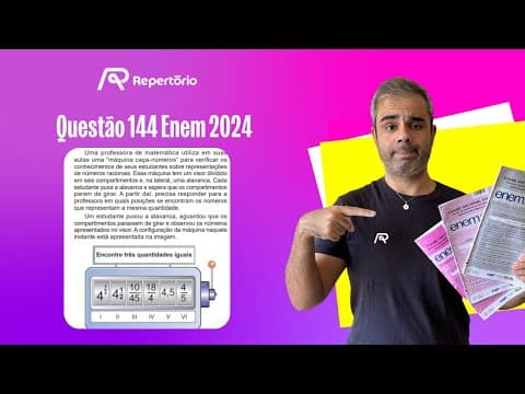 Thumbnail da aula: [ENEM 2024] Questão 144: Uma professora de matemática...