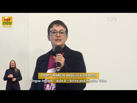 Thumbnail da aula: Pré-Enem 2022 - Língua Inglesa Aula 08 - English is spoken here.