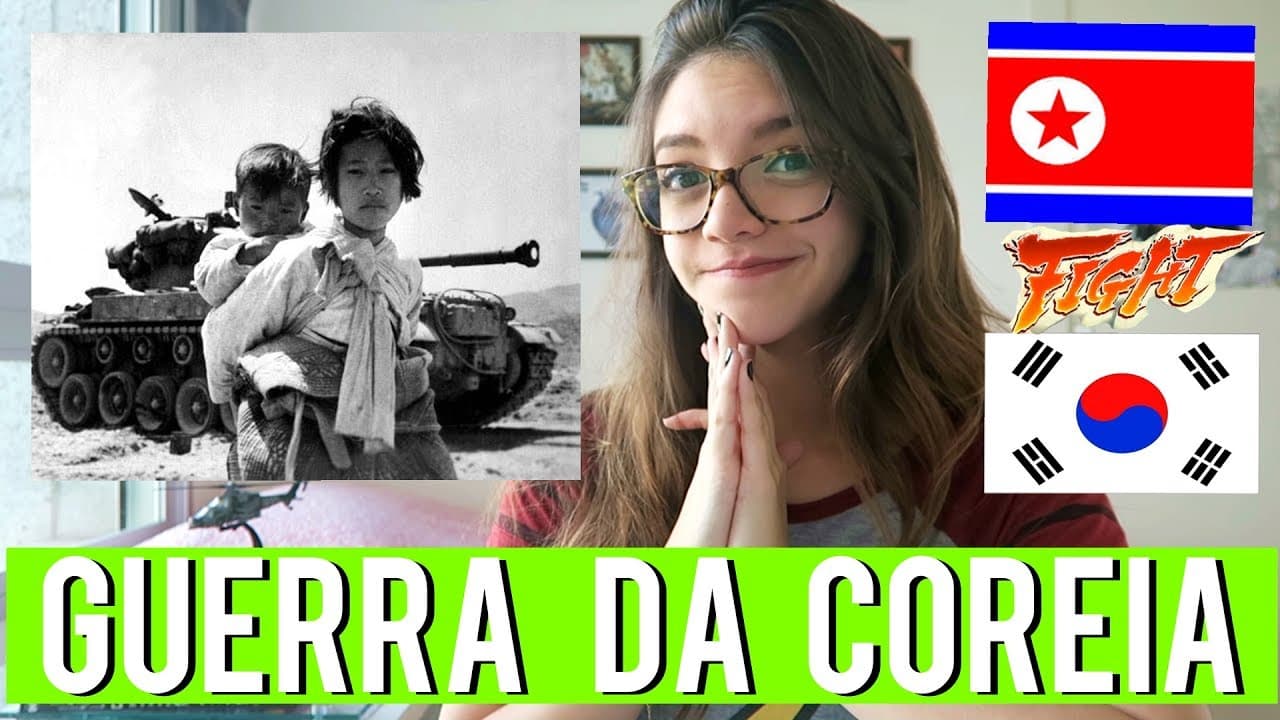 Thumbnail: Resumo de História: GUERRA DA COREIA (1950-1953) - Débora Aladim