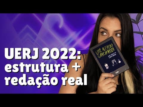 Thumbnail da aula: ESTRUTURA DA REDAÇÃO UERJ + EXEMPLO REAL |  #2022