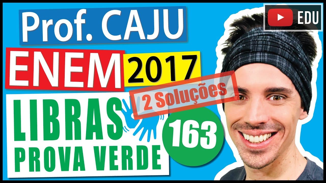Thumbnail: [ENEM Libras 2017] 163 📗 GEOMETRIA PLANA Uma família possui um terreno retangular com 18 metros de