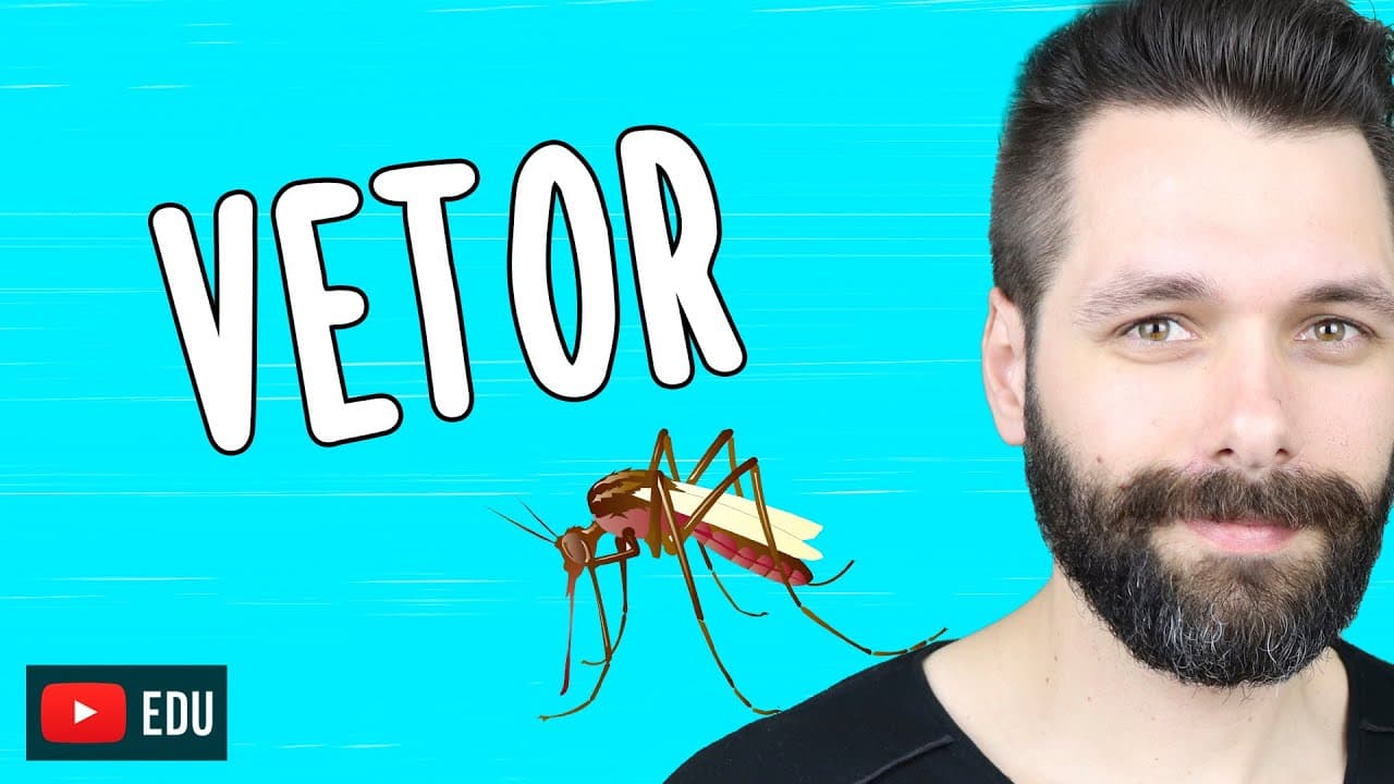 Thumbnail: VETOR BIOLÓGICO E VETOR MECÂNICO | Biologia com Samuel Cunha