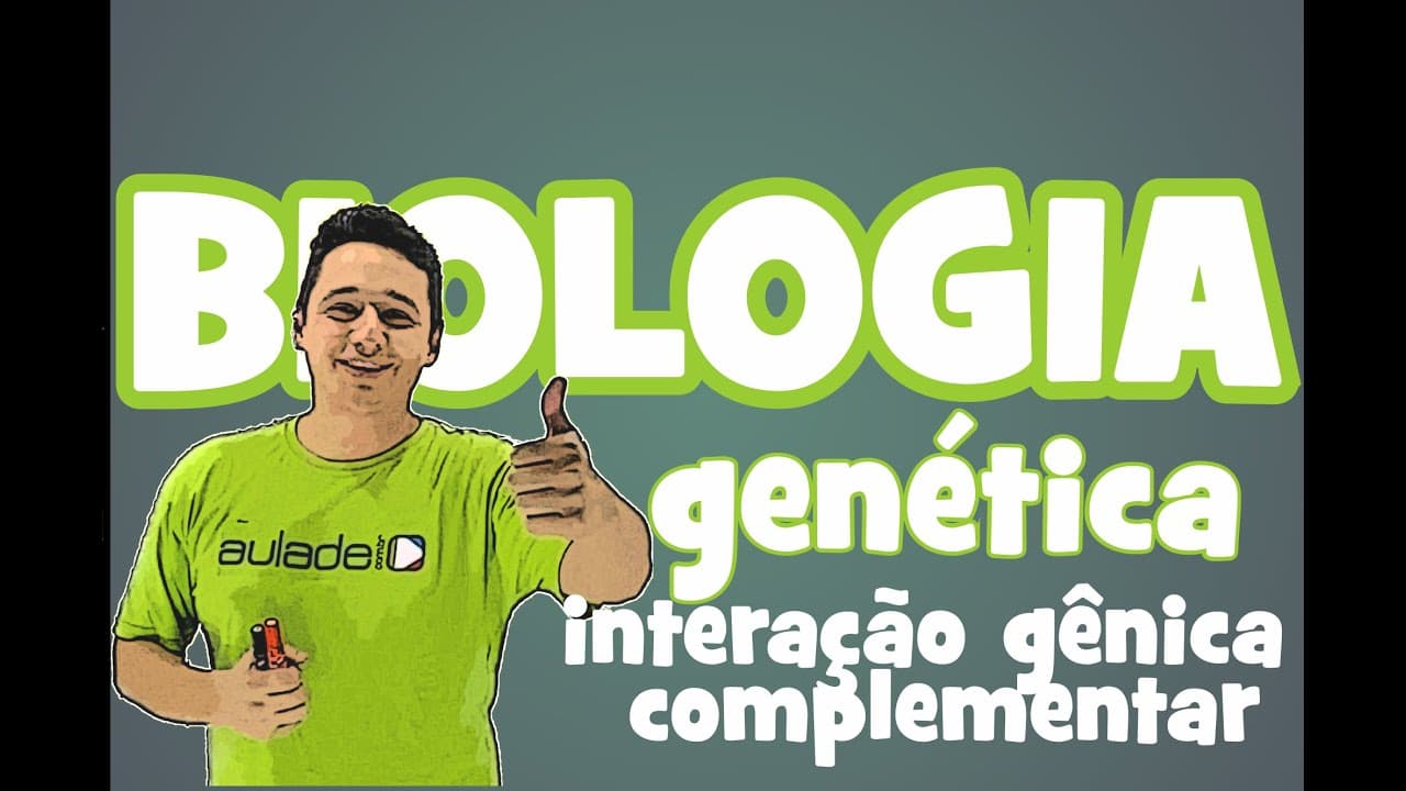 Thumbnail: Biologia - Genética: Interação Gênica Complementar