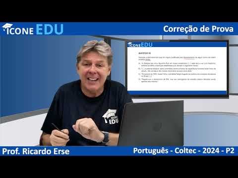 Thumbnail da aula: COLTEC-UFMG 2024 - PORTUGUÊS  P2