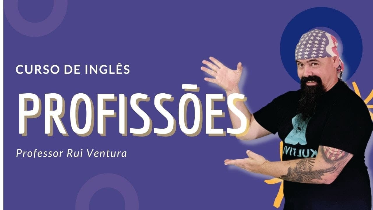 Thumbnail: Ocupações e Profissões em Inglês I | Curso Completo - aula #05