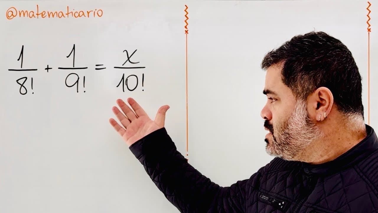 Thumbnail: 👀 NINGUÉM LIGA para este VÍDEO DE MATEMÁTICA: O Inimigo do Algoritmo…