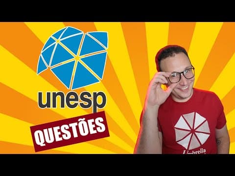 Thumbnail da aula: RESPONDENDO QUESTÕES DE HISTÓRIA DO VESTIBULAR UNESP 2020