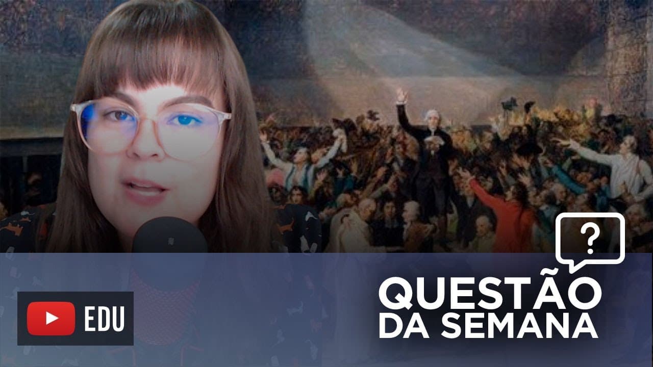Thumbnail: REVOLUÇÃO FRANCESA (DECLARAÇÃO DE DIREITOS) NO ENEM #enem #vestibular #revoluçãofrancesa